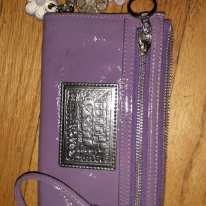 Purple lilac authentic Coach wallet